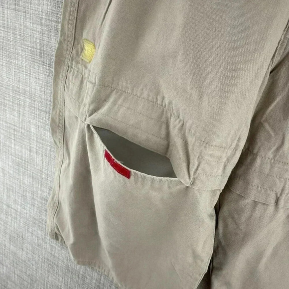 Vintage Y2K Levi’s L2 Baggy Shorts Mens 40 Tan 4331 - Picture 3 of 11